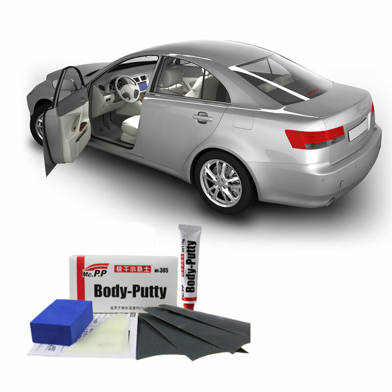 Easy To And Practical Body Putty Scratch Filler Kits For Quick Fixes Durable Powerful Efficient