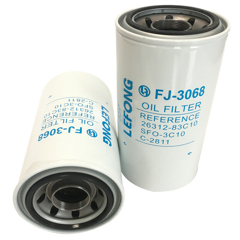 Nadaje się do nowoczesnego R375-7 370-7 335-7 filtr oleju koparki 26312-83C10 P502444