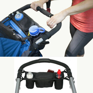 Tylna taca wisząca do wózka dziecięcego torba do zawieszenia worek termiczny butelka dla dziecka torba na wózek akcesoria do wózka dziecinnego