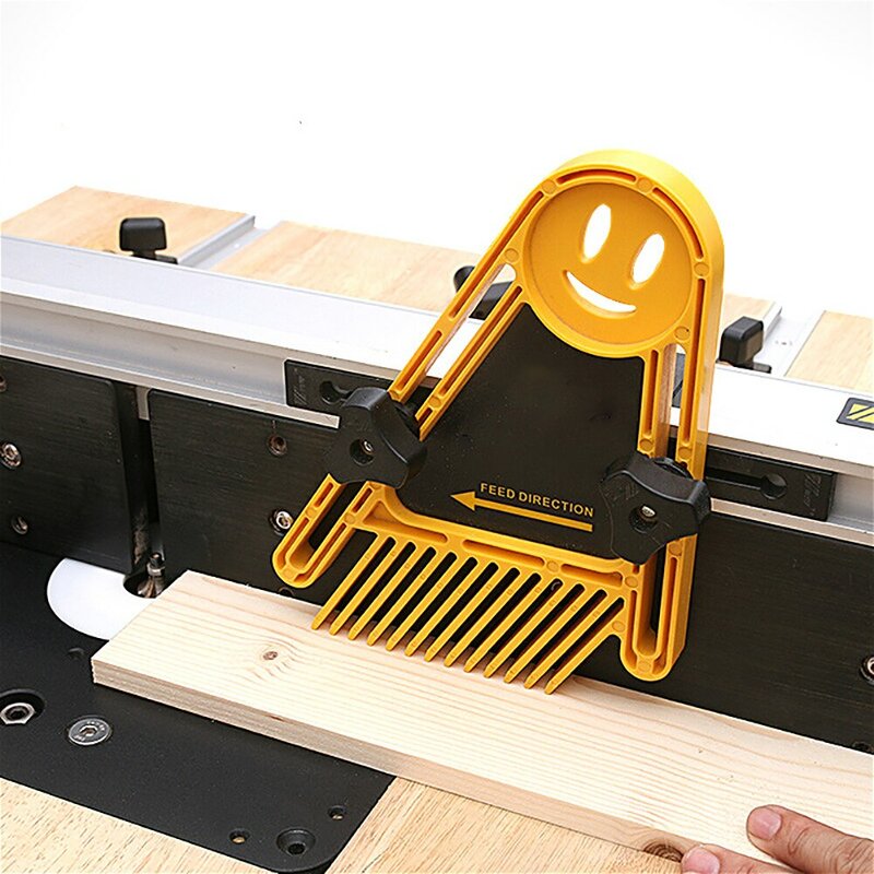 Set papan Loc bulu multifungsi, mesin ukiran pertukangan ganda, alat pengukur Slot kayu DIY