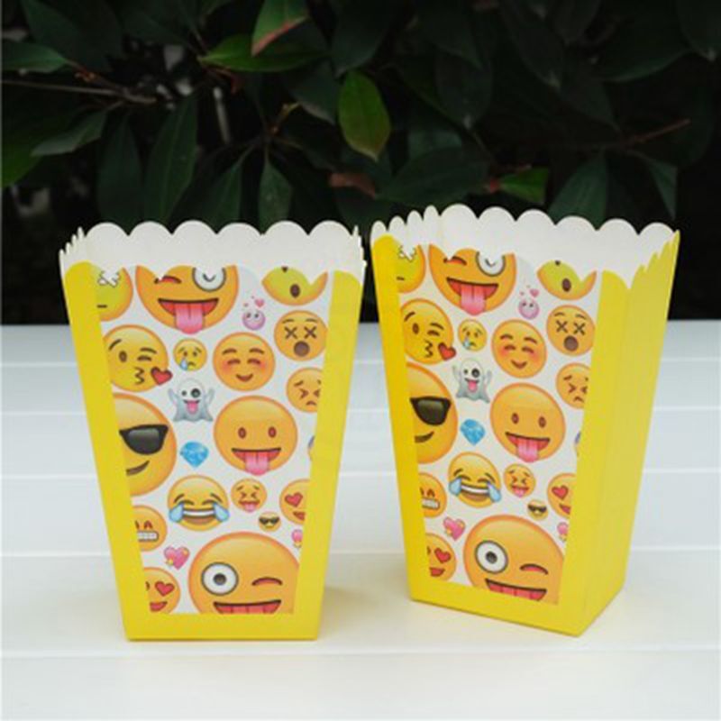 Expression Party Supplies Disposable Tableware Paper Cups Plates Balloons Baby Shower For Kids Birthday Party Decoration