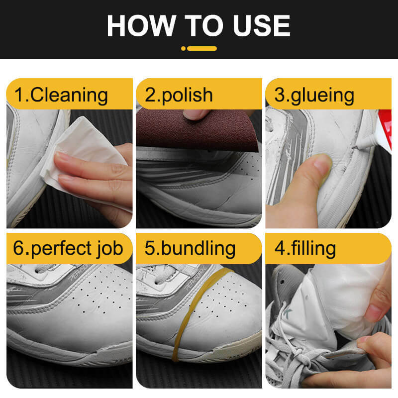 Pegamento impermeable para reparación de zapatos, adhesivo Universal de secado rápido, instantáneo, herramientas profesionales de Zapatero