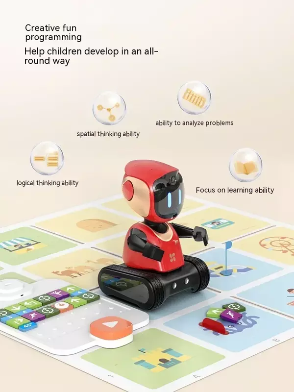 Ezviz-Programa Remoto Robô Brinquedos para Crianças, RTK 2 Pro, Ep AI, Pet Monitor, Câmera, Companheiro Emocional, Jogo de Interação, Puzzle Gift