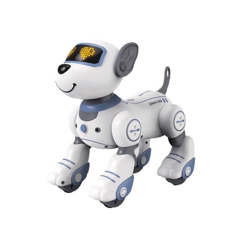 Chien robot intelligent pour enfants, jouet RC, animal de compagnie mignon, peut bouger et danser, compagnon électronique, cadeau d'anniversaire pour enfants