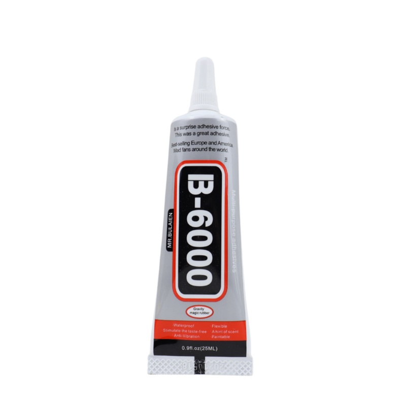 50ML Bulaien B6000 Clear Contact Phone Repair Adhesive Multipurpose DIY Epoxy Resin Adhesive Glue With Precision Applicator Tip