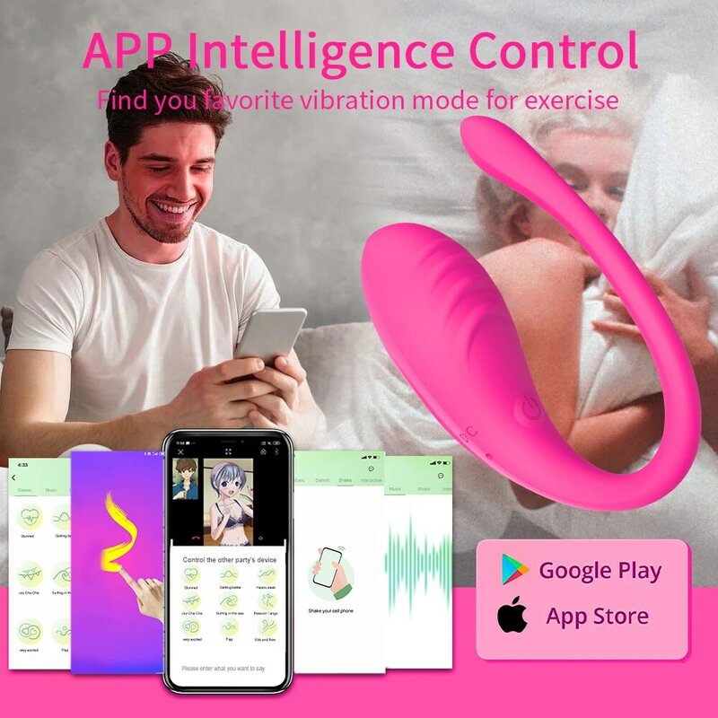 Вагинальные вибраторы с 9 скоростями, управляемые приложением, G Spot, анальный вибрационный массажер для яиц, носимый стимулятор, секс-игрушки для взрослых для женщин и пар