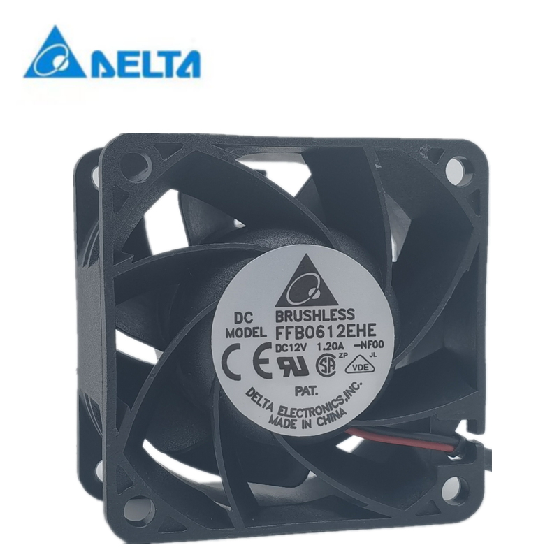 Nuevo delta FFB0612EHE 12V 1.20A 6038 6cm ball violent ventilador de refrigeración de gran volumen de aire