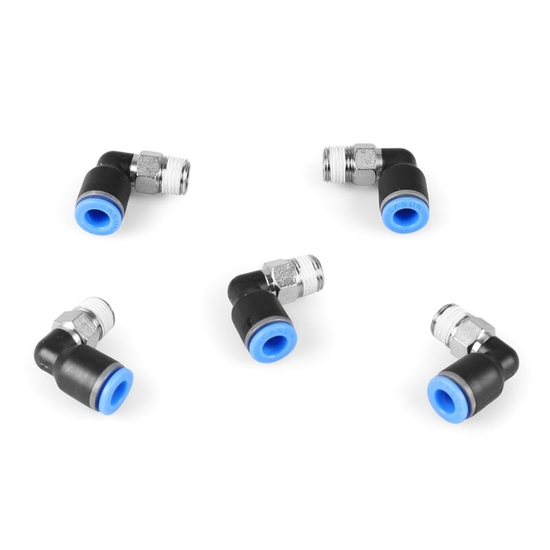 Industriële Kwaliteit Push Lock Black Vacuüm Fitting Set Turbo- Wastegate & Solenoid Fits Voor Turbo-Auto-Accessoires