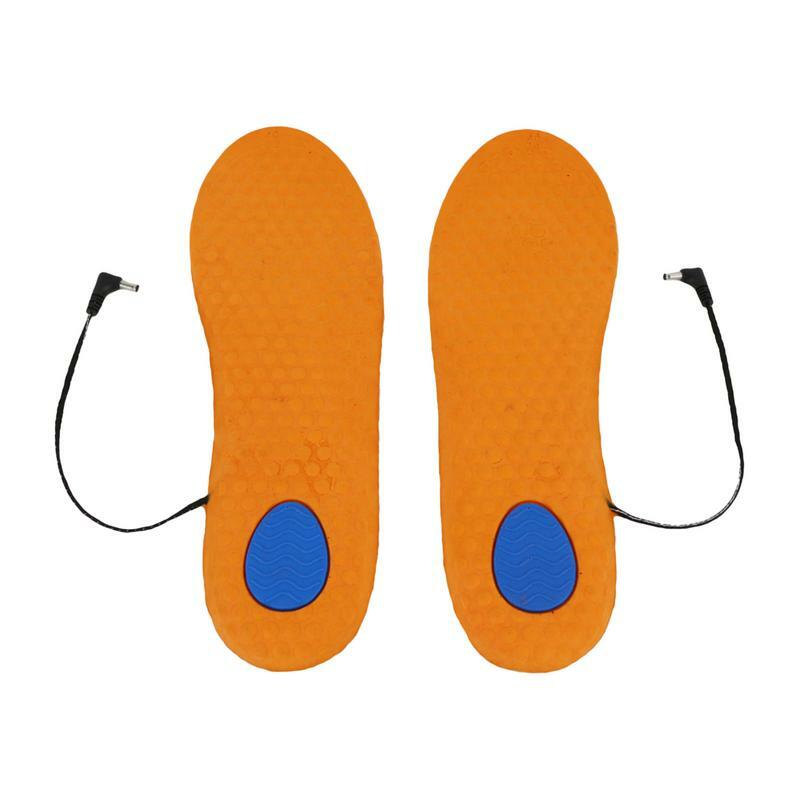 Dalaman sepatu panas, penghangat kaki dapat diisi ulang untuk olahraga luar ruangan di musim dingin, sisipan sepatu panas dapat diisi ulang, pemanas listrik