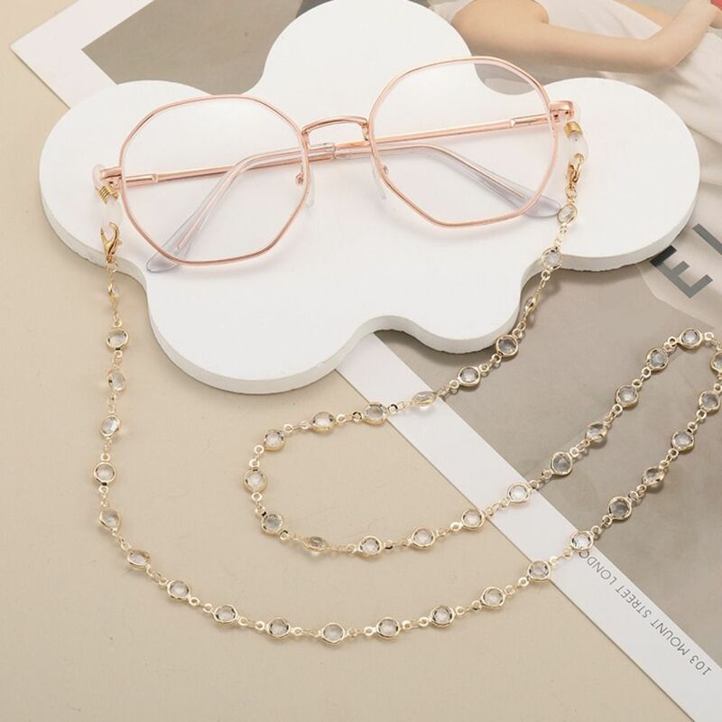 JOJewelry-Lunettes de perles vintage pour femmes, masque élégant bohème JOLanyard, lunettes en cristal de cuivre