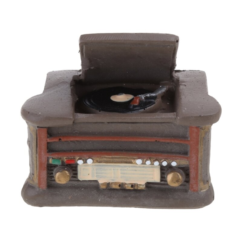 Acessórios de decoração vintage de rádio de estilo antigo retrô adereço de fotografia recém-nascido