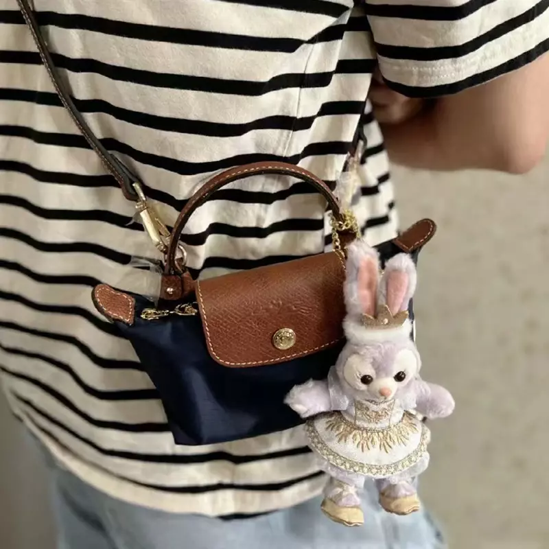Mini Crossbody Bag Nylon Dumplings Handbag Wear Resistant Lightweight Durable Classic Fashion Luxury Foldable Shoulder Bag