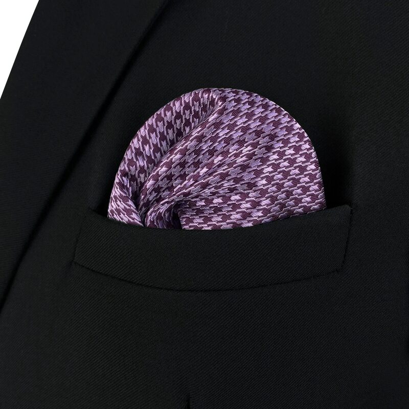 Mouchoir de poche Paisley pour homme, bleu, violet, classique, Hanky, affaires, mode, mariage