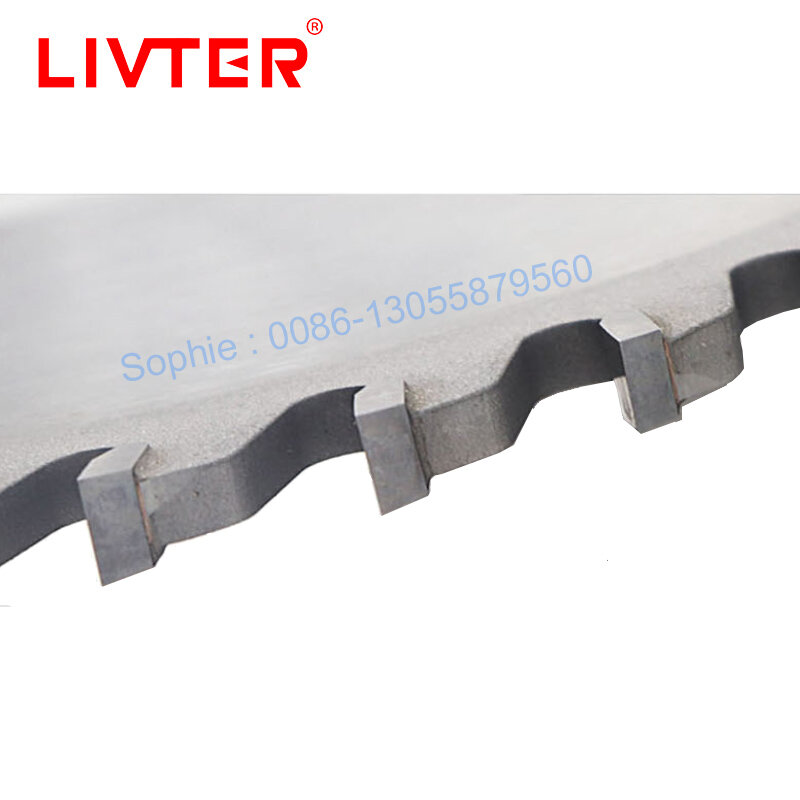 LIVTER-cuchillo rectificadora en frío, hoja de sierra Circular de madera, Hss Tct, 80x4,5mm x 20t
