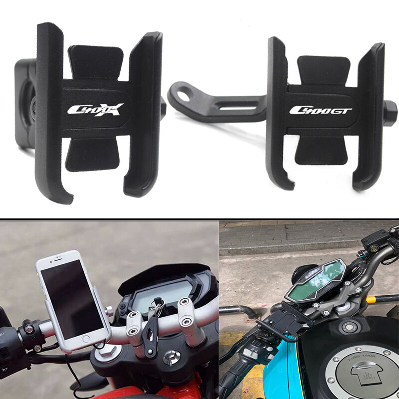 Motorcycle Handlebar Mobile Phone Holder, GPS Stand, Bracket Mount, Acessórios para BMW C400X, C400GT, C400 X, GT, C 400, 2020