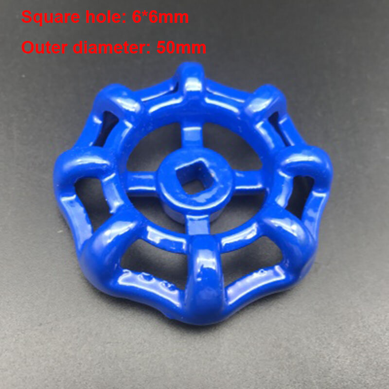 Globe Valve PPR Valve Switch Handle Red / Blue 2025 Square Hole 7 * 7mm 6*6mm 5*5mm 8*8mm 9*9mm