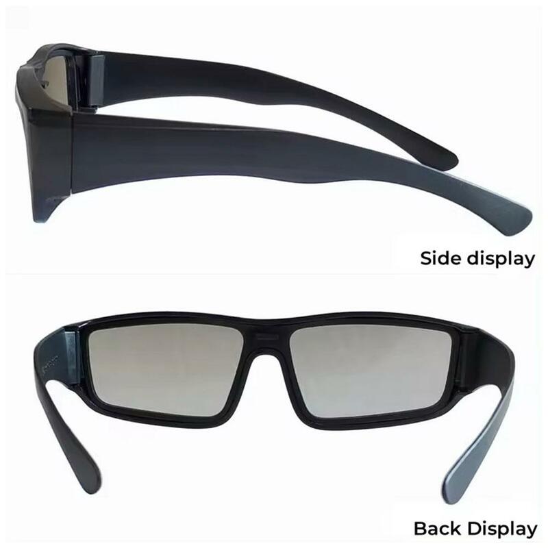Gafas de Eclipse Solar ABS, gafas de observación 3D para exteriores, protección de ojos, gafas de visión Anti-uv