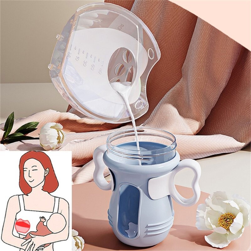Wearable Breast Breast Milk Collection Breastfeeding Essentials 2.7oz/80ml