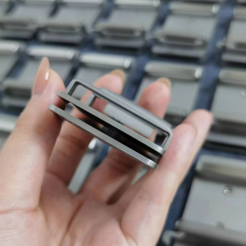Titanium Automatische Trigger Gesp Wolk Patroon Heren High-End Riem Gesp Voor Zakelijke Formalwear Geschikt Voor 35/38Mm Banden