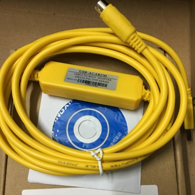Программируемый кабель USBACAB230 Delta PLC, USB-адаптер RS232, кабель серии USB-DVP ES EX EH EC SE SV SS