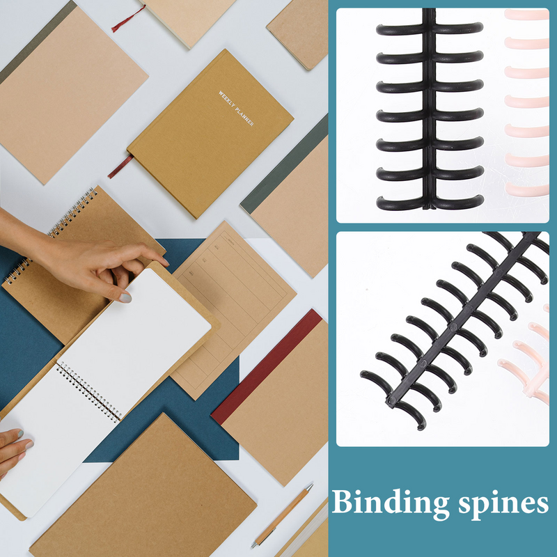 Notebook Binding Spines Spiral Notebook Coils Spirals Comb Bindings
