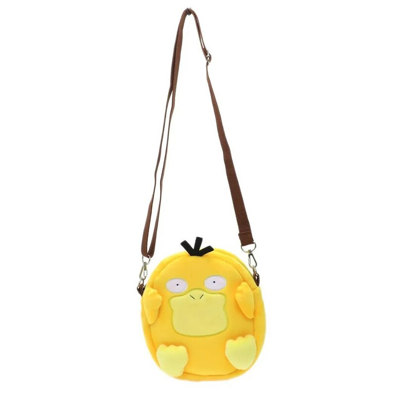 Плюшевая сумка через плечо Pokemon Gengar Psyduck, мультяшный аниме периферийный кавайный рюкзак для девочек через плечо, детский подарок