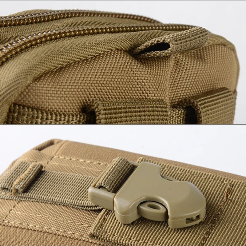 Bolsa de pierna táctica del ejército para motorista, mallas multifuncionales portátiles, bolsa de cintura colgante deportiva