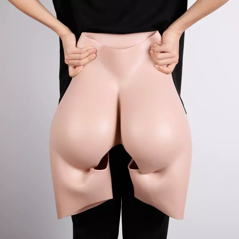 Pantalon sexy en silicone pour femmes, rehaussement des fesses, hanche en silicone, pantalon ouvert, fesses complètes, accidentel, 1.5-6cm