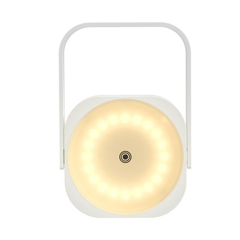 Lampu logam putar kreatif, lampu dekoratif sederhana pengisian daya USB untuk berkemah luar ruangan