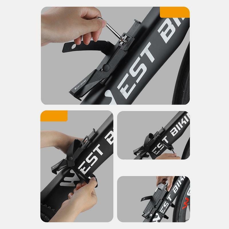 Kunci untuk sepeda u-lock kunci sepeda dengan 2 kunci tugas berat anti-maling 2 kunci disertakan kisi tangga skuter Anda aman olahraga