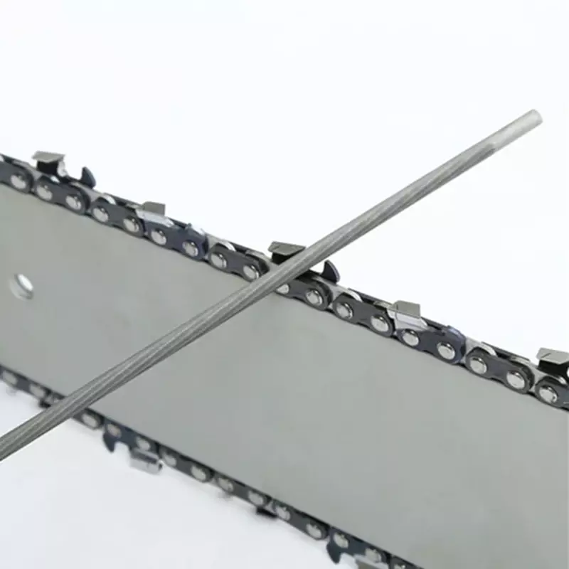 Afilador de archivos de motosierra para carpintería, accesorio redondo de acero con alto contenido de carbono, 3 piezas, 4/4, 8/5, 5mm