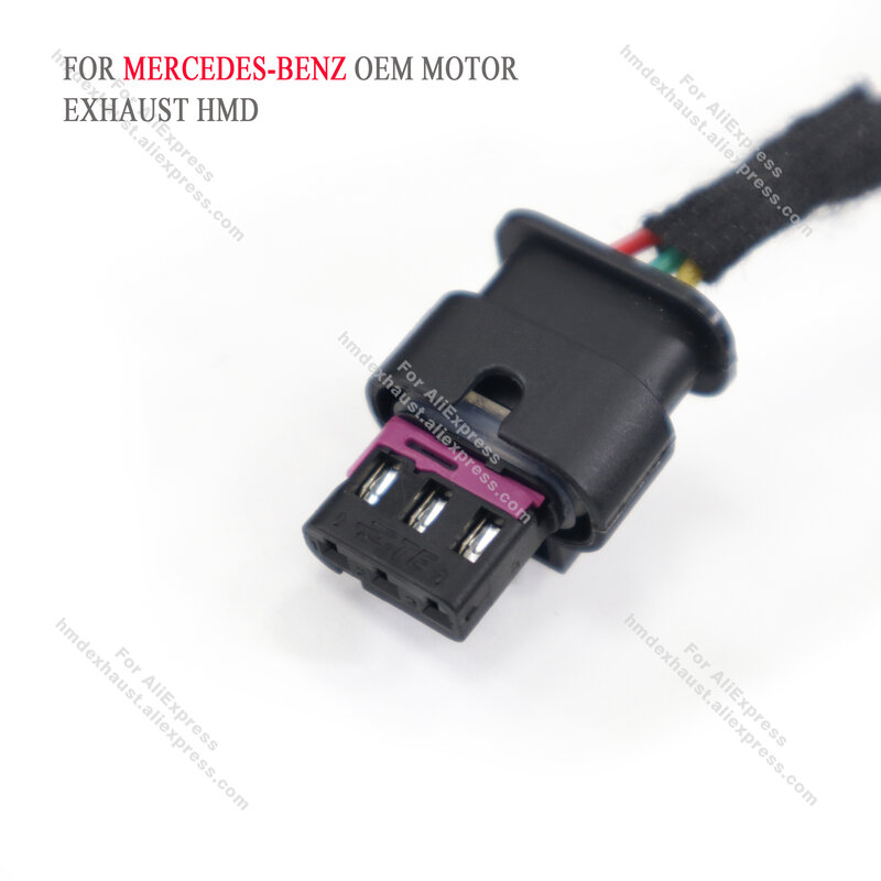 HMD-sistema de escape de coche, Motor de válvula OEM electrónico, tres agujas para Mercedes Benz, desmontaje de coche Original