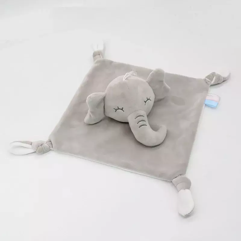Zabawka do spania dla dzieci miękka bawełniana muślinowa uspokajająca śliniaki do ręczników chusteczki dla dzieci moda królik chusteczka zabawki noworodek śpiąca lalka