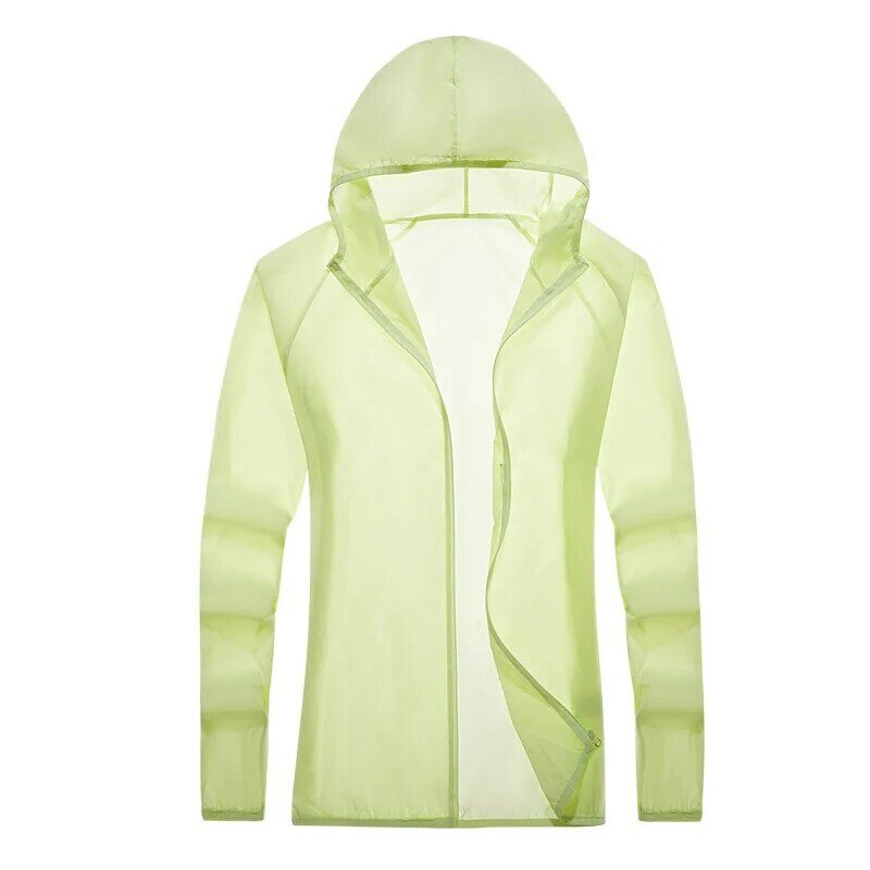 Куртка Мужская/Женская для бега/рыбалки, тонкая Солнцезащитная одежда, толстовка с защитой от солнца, дышащая спортивная одежда, на лето