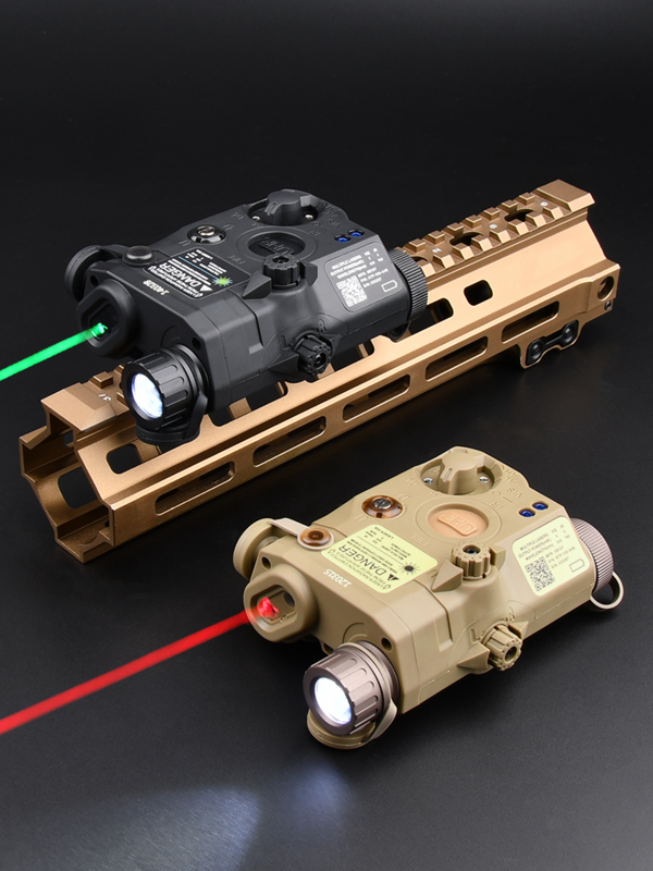 WADSN-puntero láser PEQ 15 PEQ-15, punto rojo, verde, azul, mira para riel Picatinny de 20mm, AR15, Arisoft, accesorios, linterna para armas
