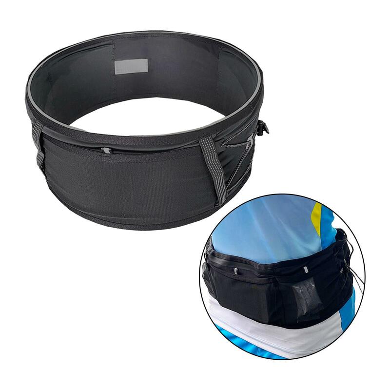 Running Belt Comfortable Fit Breathable Portable Storage Trendy Running Waist Belt Bag for Camping Sports Fitness Bicycling Gym