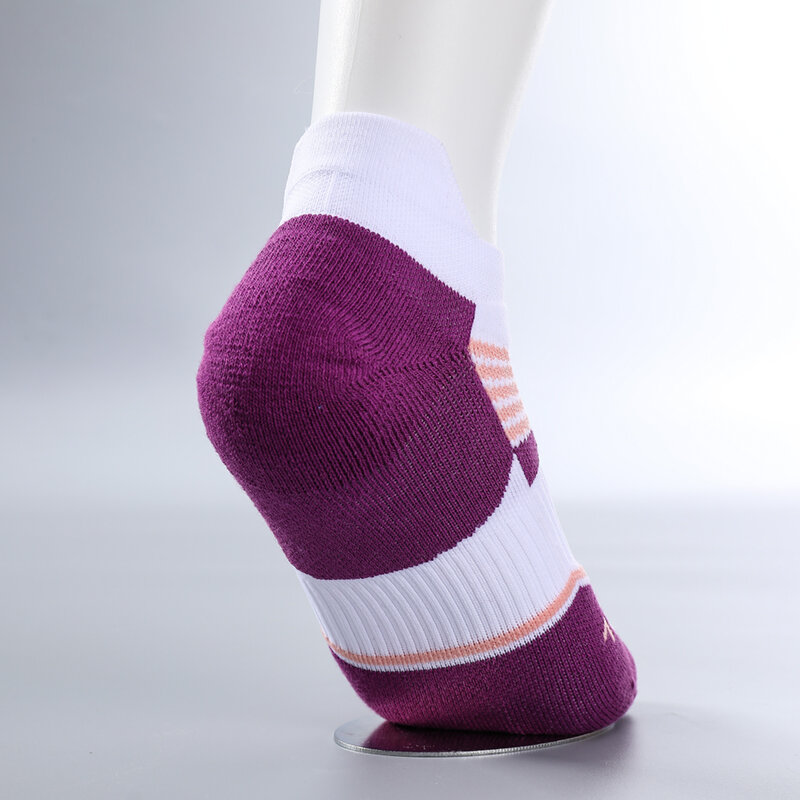 SPORT'S HOUSE Women's boat socks Towel bottom absorbent sweat breathable outdoor recreational sports short running socks