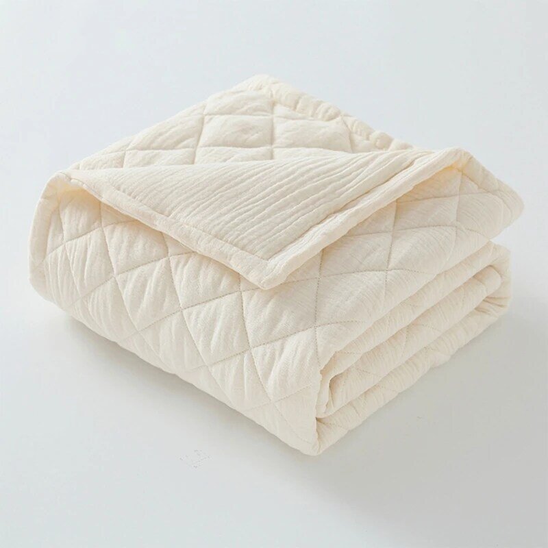 Manta algodón para bebé, manta elegante y funcional para recién nacido, envoltura para todas edades D7WF
