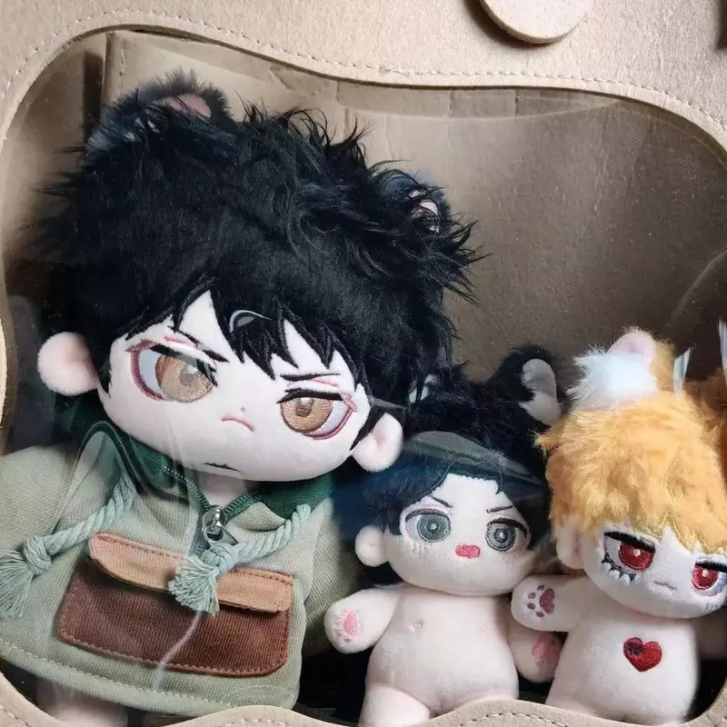 Ausgestopfte Trafalgar Gesetz 20cm Baumwolle Puppe Anime echte Anzieh puppe Plüsch Geschenk Spielzeug für Mädchen Jungen Sammler Chirurg des Todes