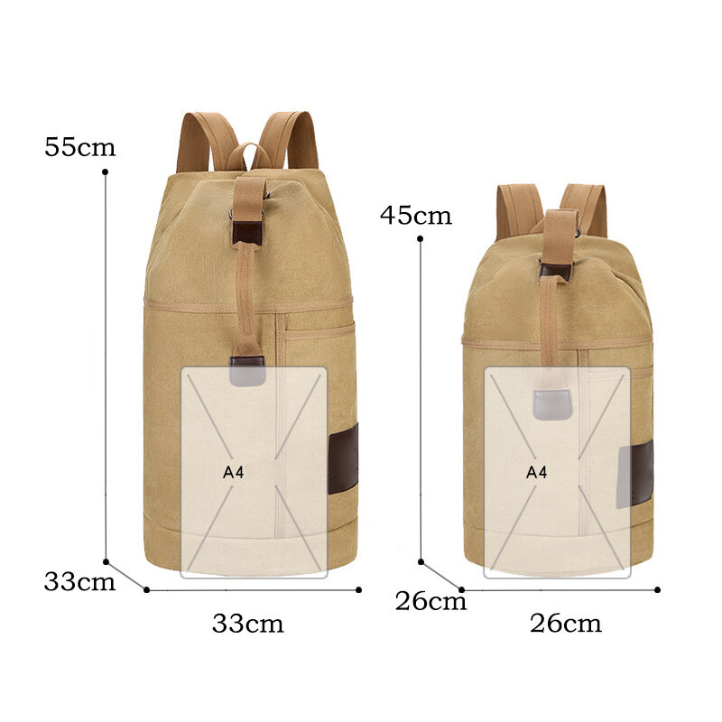 Mens Bag Sports Duffle Bag Rucksack Large Capacity Tactical Travel Canvas Backpack School Bag Mochilas Mujer Рюкзак сумка 가방