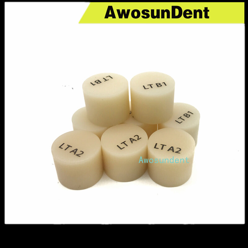5 sztuk Emax Lab użyj bloku materiału protezy Cad Tranlucency wlewki do prasy dentystycznej