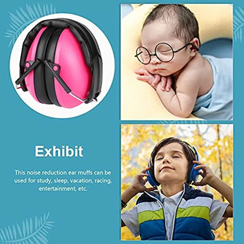 Adjustable Baby Infant Ear Muffs Soft Baby Ear Hearing Protector Earmuff Baby Noise Reduction Reducing HeadPhones Noise Defender
