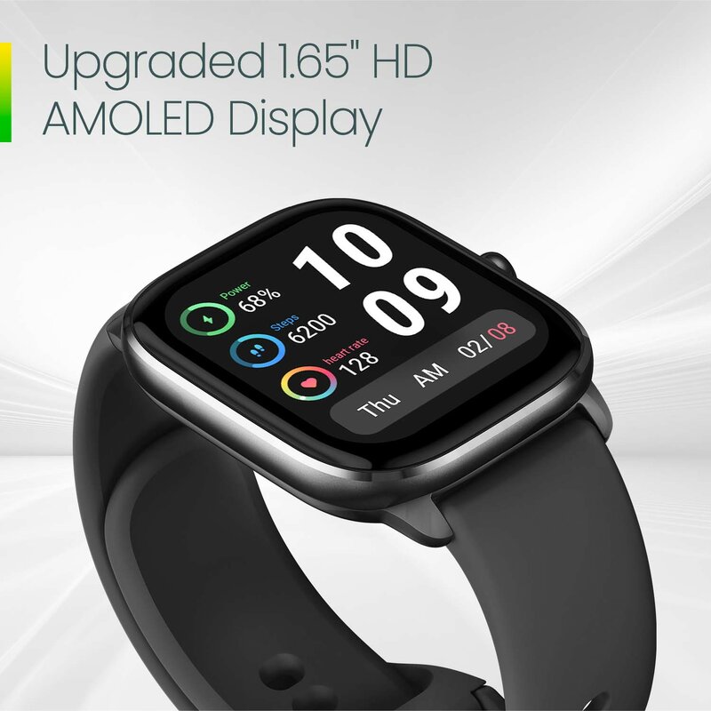 Neue Amazfit GTS 4 Mini Smartwatch Mit Alexa Gebaut-in 24H Herz Rate 120 Sport Modi Smart Uhr zepp App