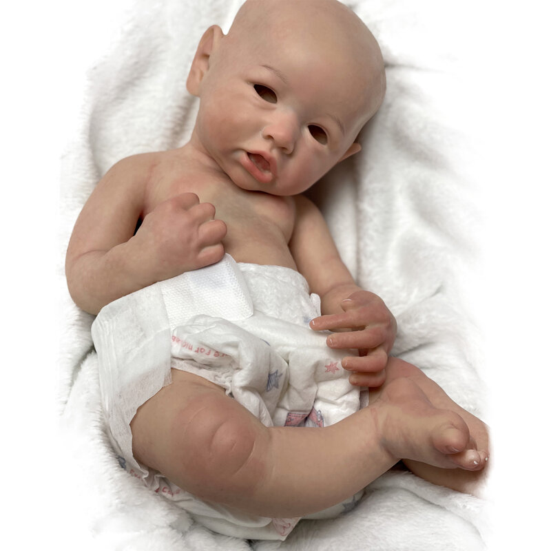 16 Polegada saskia boneca reborn menina completa silicone corpo feito à mão bebe realista bebê pеpbebebebe reborn corpo de silicone