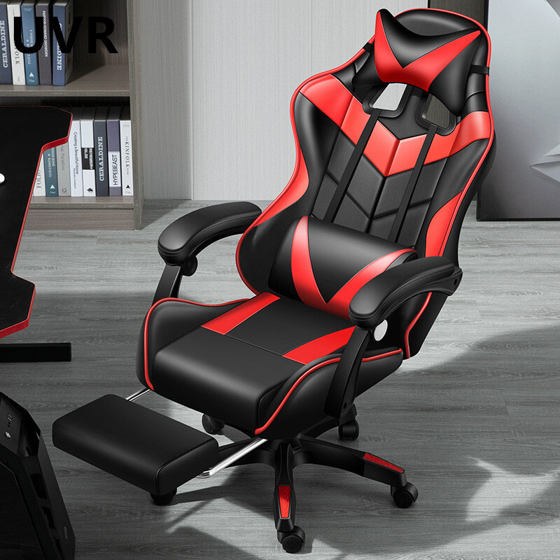 UVR Ergonomic Computer Chair LOL Internet Cafe Racing Chair Reclining Office Chair Safe And Durable WCG Gaming Chair