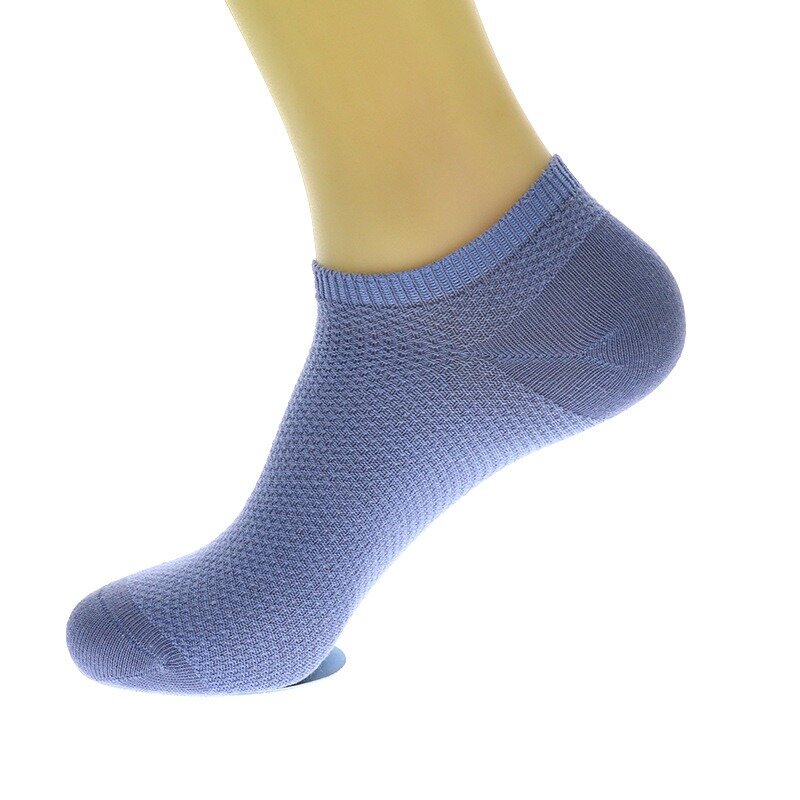 Носки из серебристого волокна с защитой от запаха и бактериальным впитыванием влаги для мужских носков, 6 пар