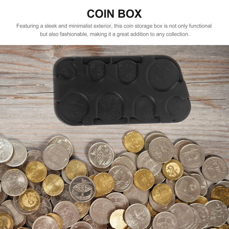 Многоразовая настольная коробка, настольный держатель для долларов, пластиковый держатель для долларов
