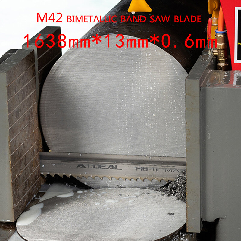 Lame de scie M42 brodée pour couper le métal personnalisé, pas à dents multiples, haute qualité, 1638x13x0, 6x6/6-10, 10/8, 12, 14/14, 18, 24Tpi, 1 pièce, 2 pièces, 3 pièces