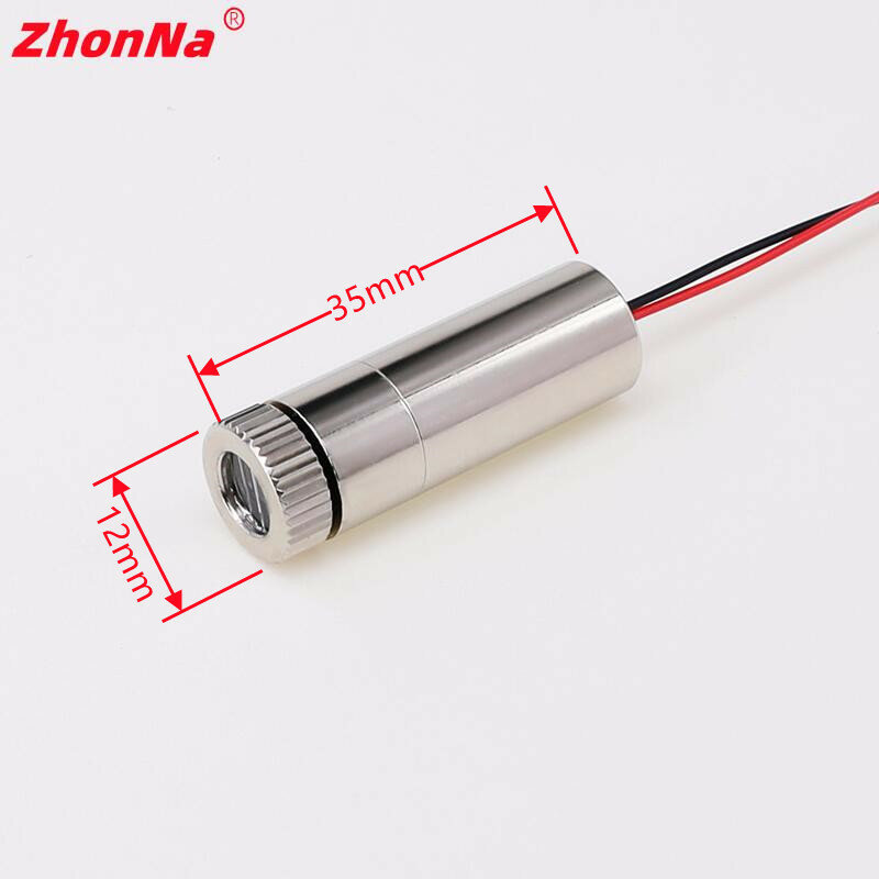 520nm 5MW Green Point Line Cross Laser Module Head Glass Lens Focusable Industrial ClassDC 3v-5vmanufacturfree Kustomisasi
