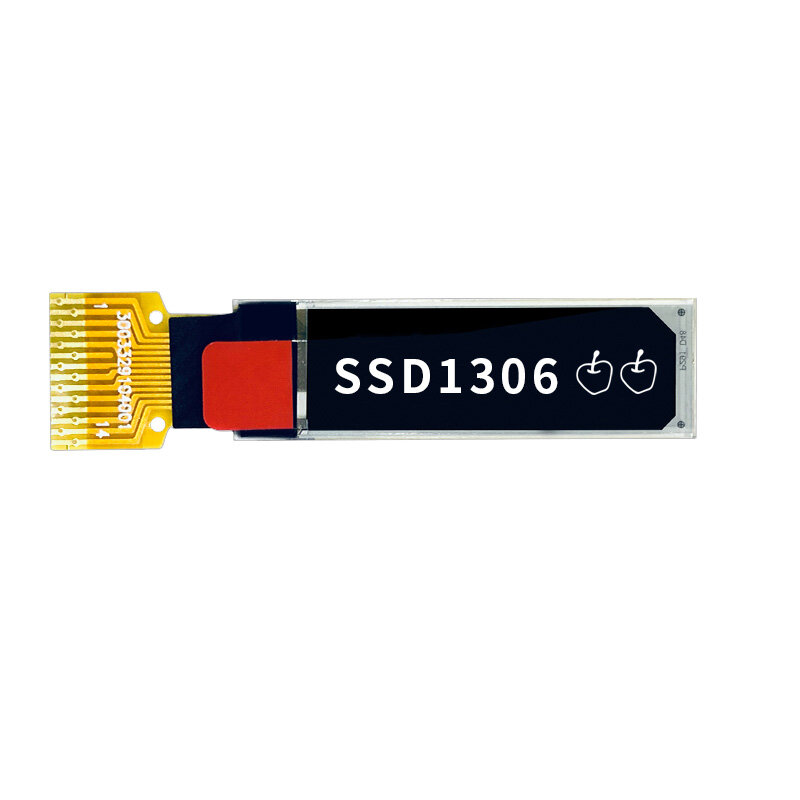 0.69 inch OLED Display 96*16 Dot Matrix OLED Screen SSD1306/SSD1315/SSD1312 Driver Highlight LCD Screen 14Pin